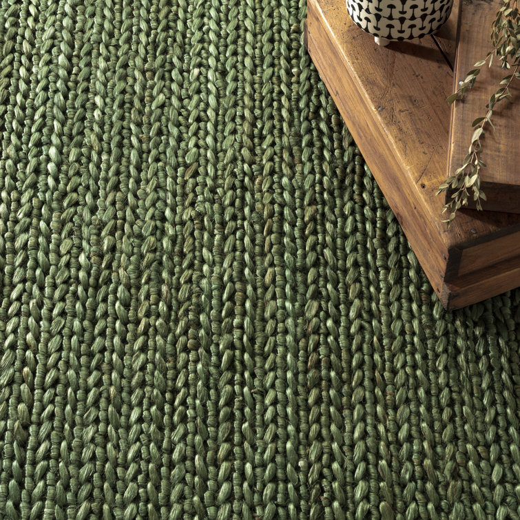 Dash and Albert Rugs Flatweave Area Rug in Evergreen/Sprout & Reviews Perigold